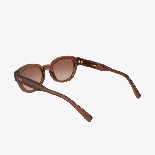 Lacoste Sunglasses-Oval L.12.12 Trim Sunglasses