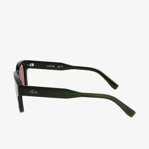 Lacoste Sunglasses-Oval L.12.12 Trim Sunglasses