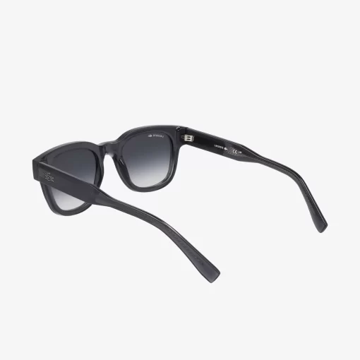 Lacoste Sunglasses-Oval L.12.12 Trim Sunglasses