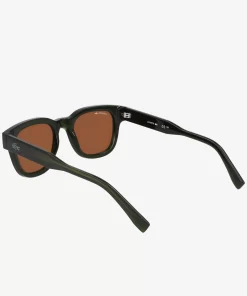 Lacoste Sunglasses-Oval L.12.12 Trim Sunglasses