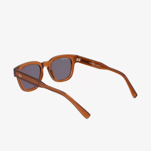 Lacoste Sunglasses-Oval L.12.12 Trim Sunglasses