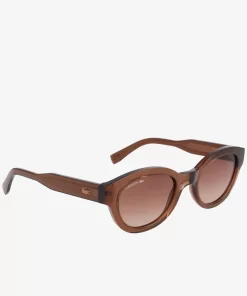 Lacoste Sunglasses-Oval L.12.12 Trim Sunglasses