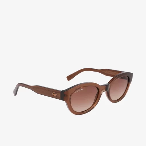 Lacoste Sunglasses-Oval L.12.12 Trim Sunglasses