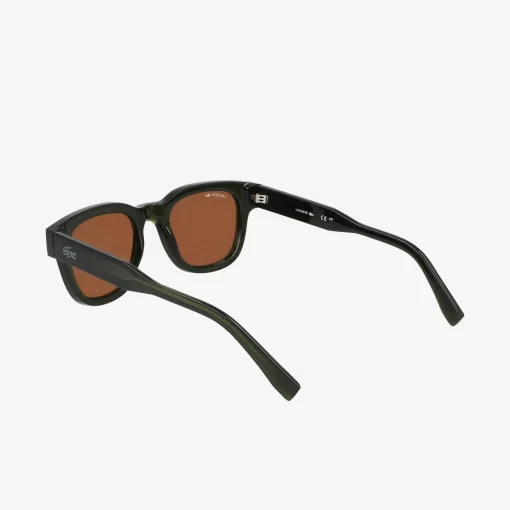 Lacoste Sunglasses-Oval L.12.12 Trim Sunglasses