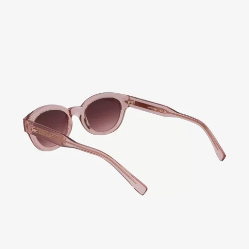 Lacoste Sunglasses-Oval L.12.12 Trim Sunglasses