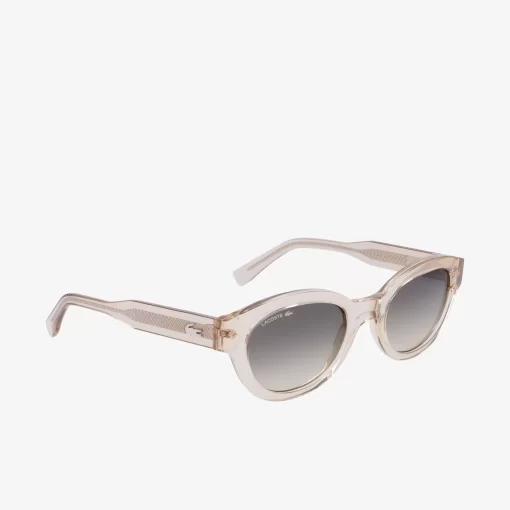 Lacoste Sunglasses-Oval L.12.12 Trim Sunglasses