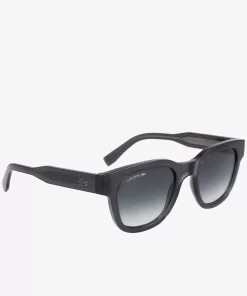 Lacoste Sunglasses-Oval L.12.12 Trim Sunglasses