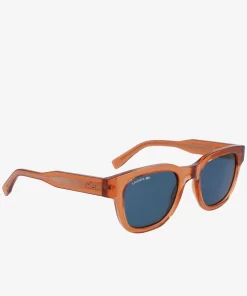 Lacoste Sunglasses-Oval L.12.12 Trim Sunglasses