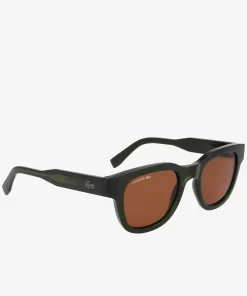 Lacoste Sunglasses-Oval L.12.12 Trim Sunglasses