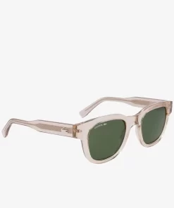 Lacoste Sunglasses-Oval L.12.12 Trim Sunglasses