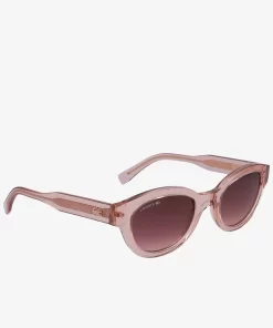 Lacoste Sunglasses-Oval L.12.12 Trim Sunglasses