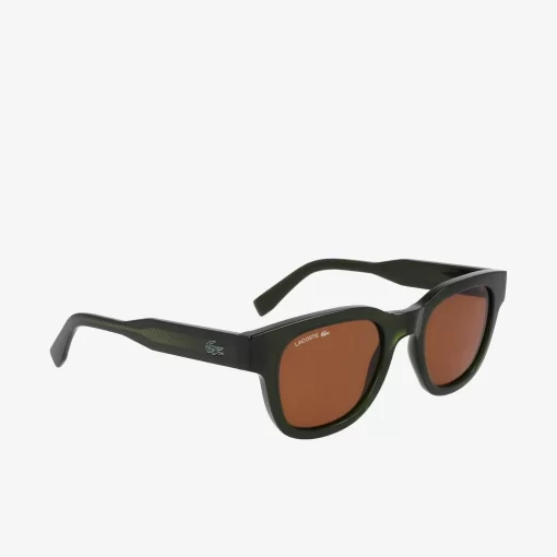 Lacoste Sunglasses-Oval L.12.12 Trim Sunglasses