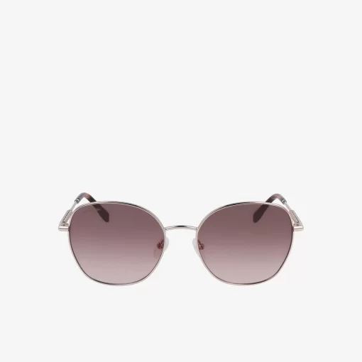 Lacoste Sunglasses-Oval Metal Neoheritage Sunglasses