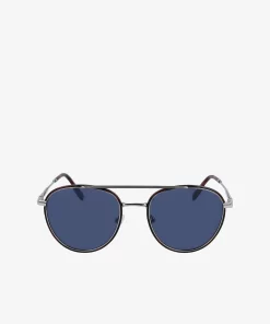 Lacoste Sunglasses-Oval Metal Neoheritage Sunglasses