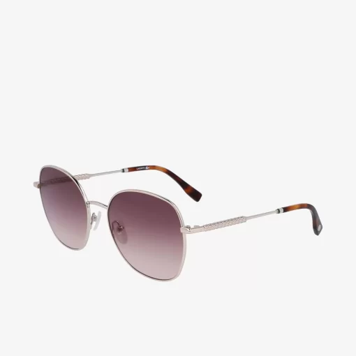 Lacoste Sunglasses-Oval Metal Neoheritage Sunglasses