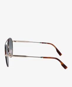 Lacoste Sunglasses-Oval Metal Neoheritage Sunglasses