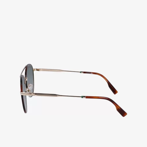 Lacoste Sunglasses-Oval Metal Neoheritage Sunglasses