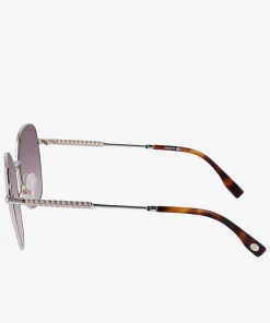 Lacoste Sunglasses-Oval Metal Neoheritage Sunglasses