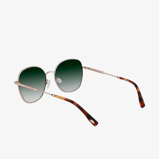 Lacoste Sunglasses-Oval Metal Neoheritage Sunglasses