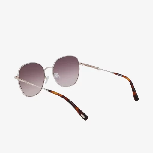 Lacoste Sunglasses-Oval Metal Neoheritage Sunglasses