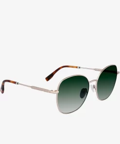 Lacoste Sunglasses-Oval Metal Neoheritage Sunglasses