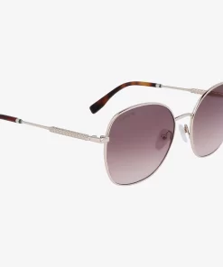 Lacoste Sunglasses-Oval Metal Neoheritage Sunglasses