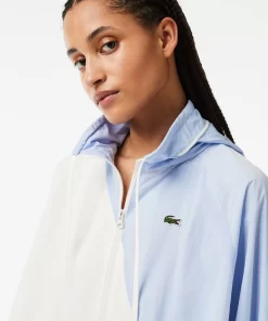 Lacoste Jackets & Coats-Oversized Colourblock Nylon Track Vest