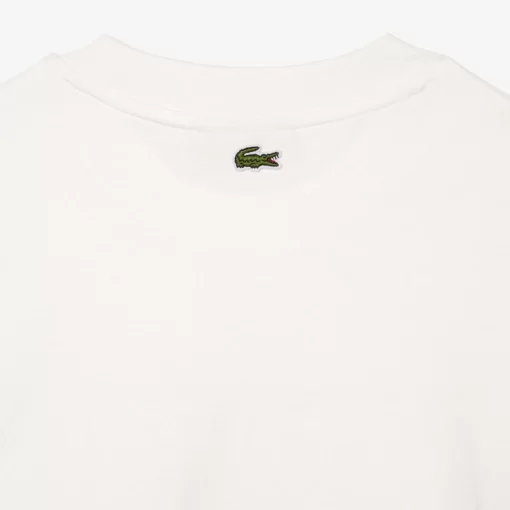 Lacoste T-Shirts-Oversized Cotton Tennis Embroidery T-Shirt