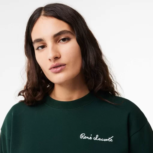 Lacoste Sweatshirts-Oversized Double Face Jogger Sweatshirt