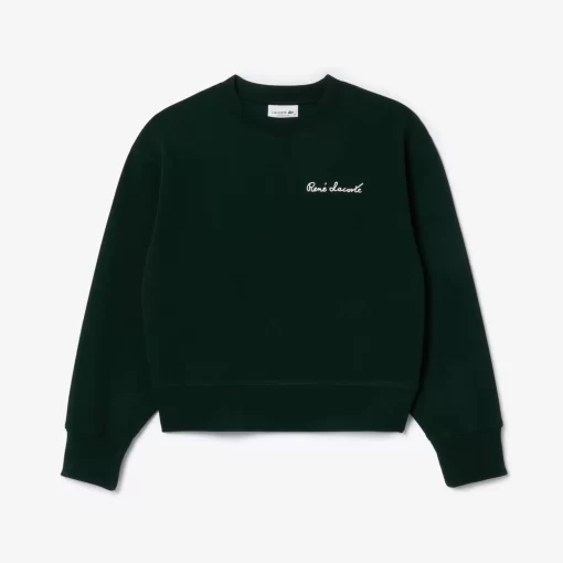 Lacoste Sweatshirts-Oversized Double Face Jogger Sweatshirt