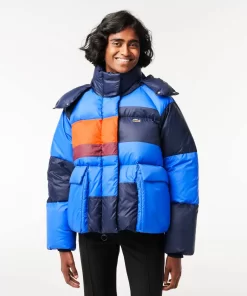 Lacoste Jackets & Coats-Oversized Removable Hood Puffer Jacket