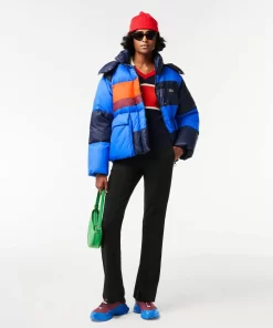 Lacoste Jackets & Coats-Oversized Removable Hood Puffer Jacket