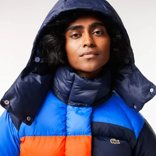 Lacoste Jackets & Coats-Oversized Removable Hood Puffer Jacket