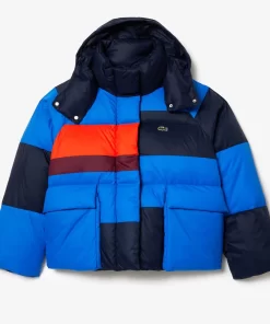 Lacoste Jackets & Coats-Oversized Removable Hood Puffer Jacket