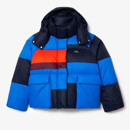 Lacoste Jackets & Coats-Oversized Removable Hood Puffer Jacket