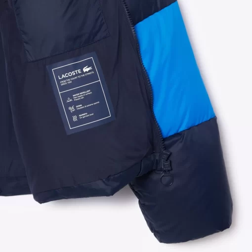 Lacoste Jackets & Coats-Oversized Removable Hood Puffer Jacket