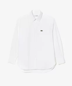 Lacoste Shirts & Tops-Oversized Shirt With Breast Pocket