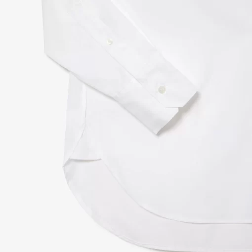 Lacoste Shirts & Tops-Oversized Shirt With Breast Pocket