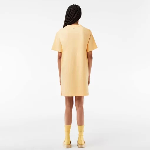 Lacoste Dresses & Skirts-Oversized Short Sleeved Jersey Dress