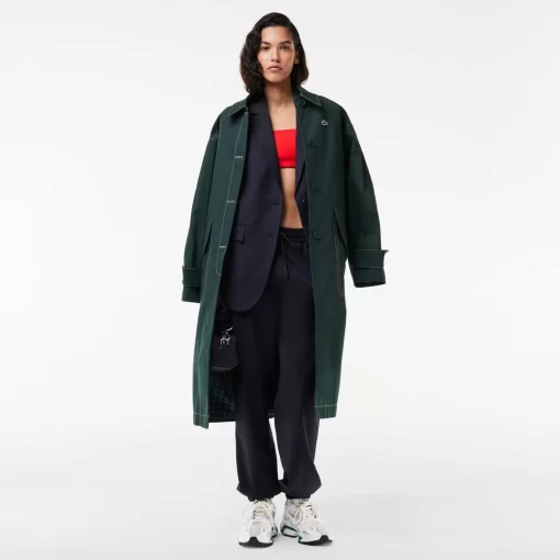 Lacoste Jackets & Coats-Oversized Wool Blazer