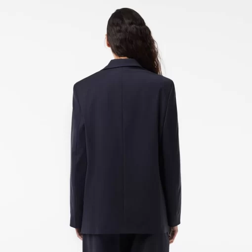 Lacoste Jackets & Coats-Oversized Wool Blazer