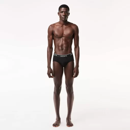 Lacoste Underwear & Lounge Wear-Pack Of 3 Casual Briefs