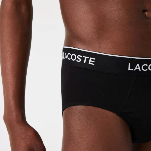 Lacoste Underwear & Lounge Wear-Pack Of 3 Casual Briefs