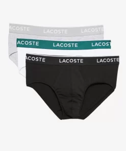 Lacoste Underwear & Lounge Wear-Pack Of 3 Casual Briefs