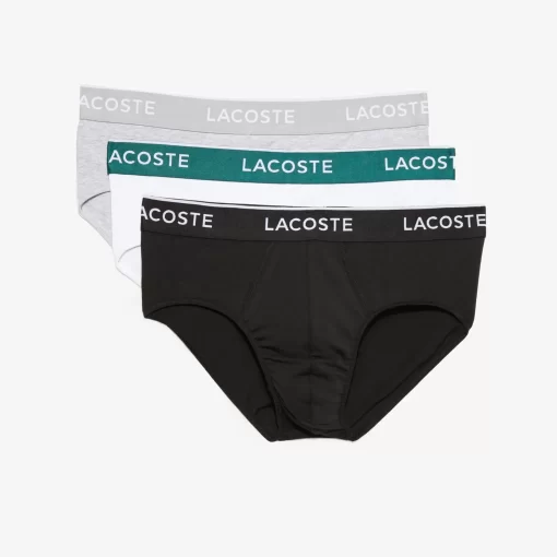 Lacoste Underwear & Lounge Wear-Pack Of 3 Casual Briefs