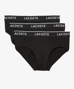 Lacoste Underwear & Lounge Wear-Pack Of 3 Casual Briefs