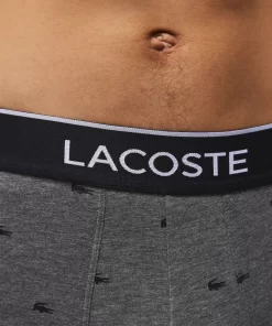 Lacoste Underwear & Lounge Wear-Pack Of 3 Casual Signature Trunk