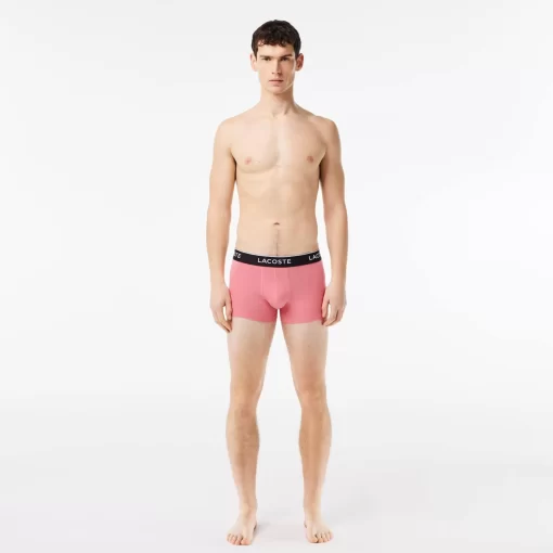 Lacoste Underwear & Lounge Wear-Pack Of 3 Casual Trunks