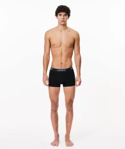 Lacoste Underwear & Lounge Wear-Pack Of 3 Casual Trunks