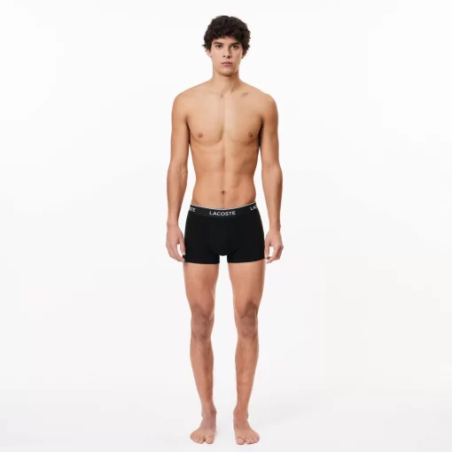 Lacoste Underwear & Lounge Wear-Pack Of 3 Casual Trunks